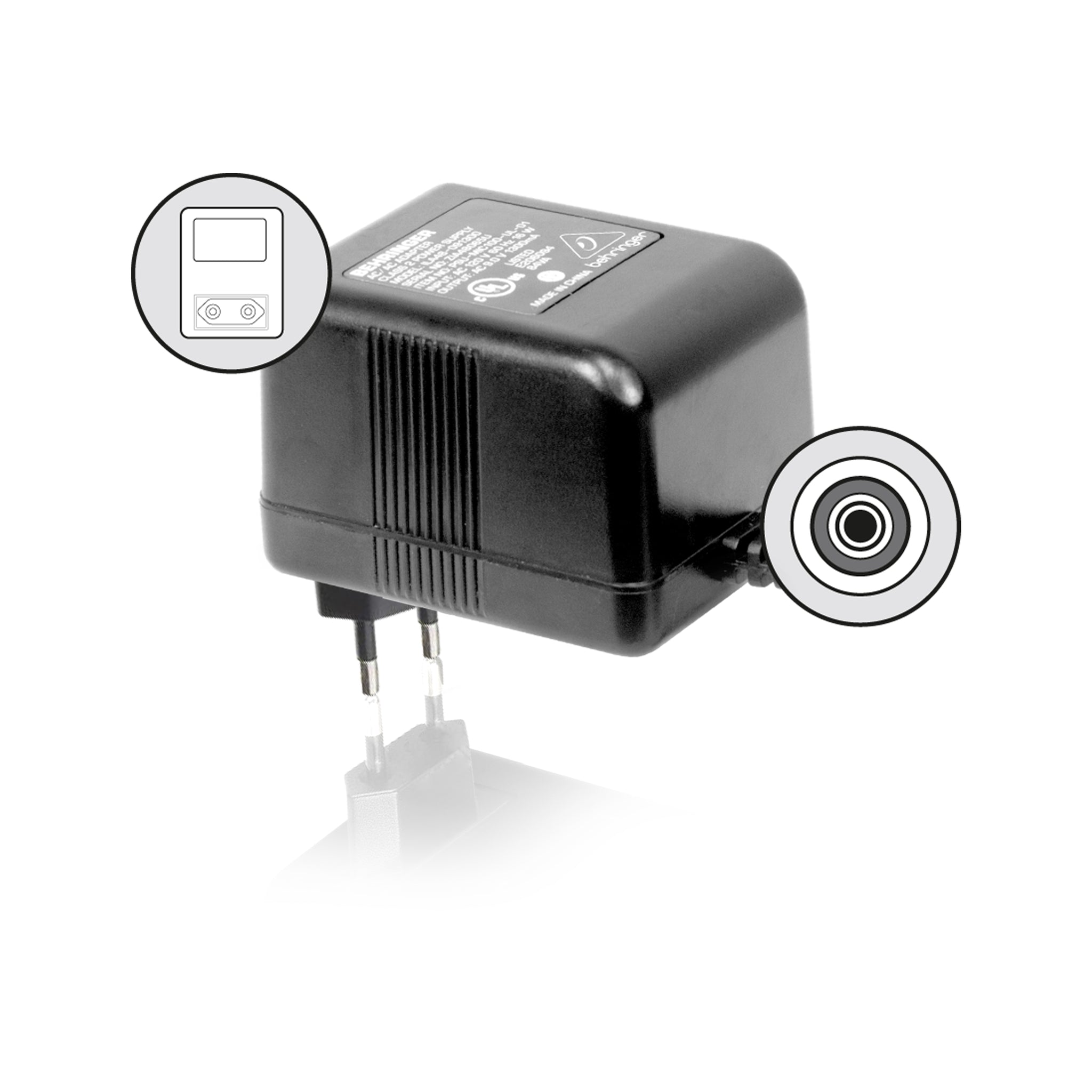 Behringer 230V EU Replacement Power Supply for MIC100 and MIC200