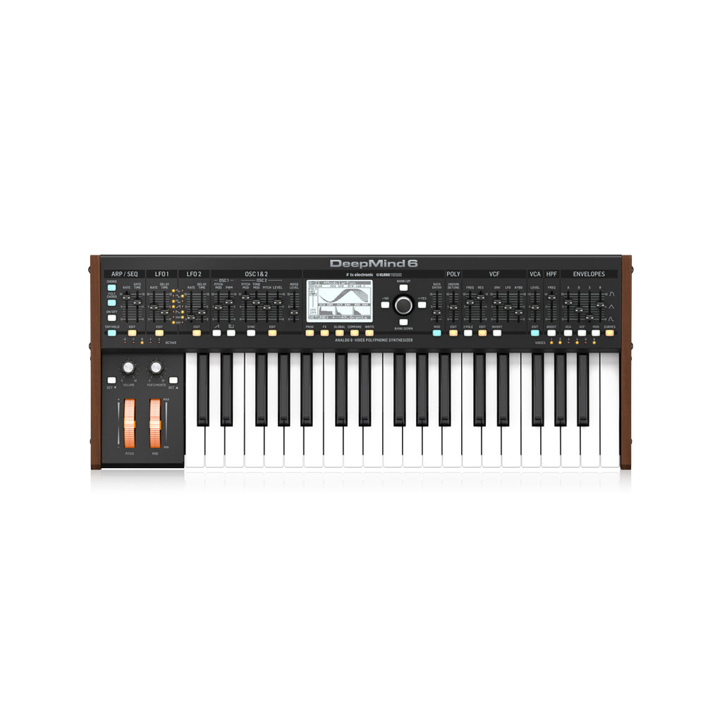 Behringer DEEPMIND 6 37-Key 6-Voice Analog Synthesizer, UK Plug