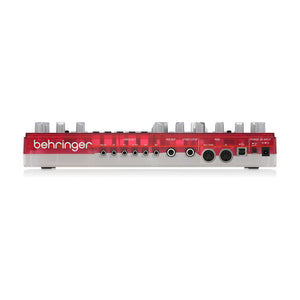 Behringer RD-6-SB Analog Drum Machine, Red Translucent