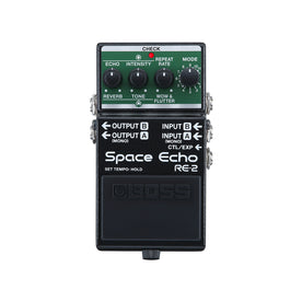 BOSS RE-2 Space Echo Delay and Reverb Effects Pedal