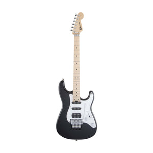 Charvel MJ SC1 24 HSS Electric Guitar w/Floyd Rose, Maple FB, Black