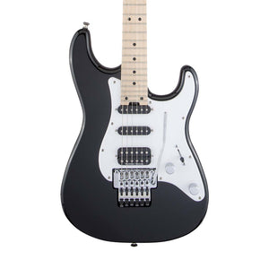 Charvel MJ SC1 24 HSS Electric Guitar w/Floyd Rose, Maple FB, Black