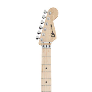 Charvel MJ SC1 24 HSS Electric Guitar w/Floyd Rose, Maple FB, Black