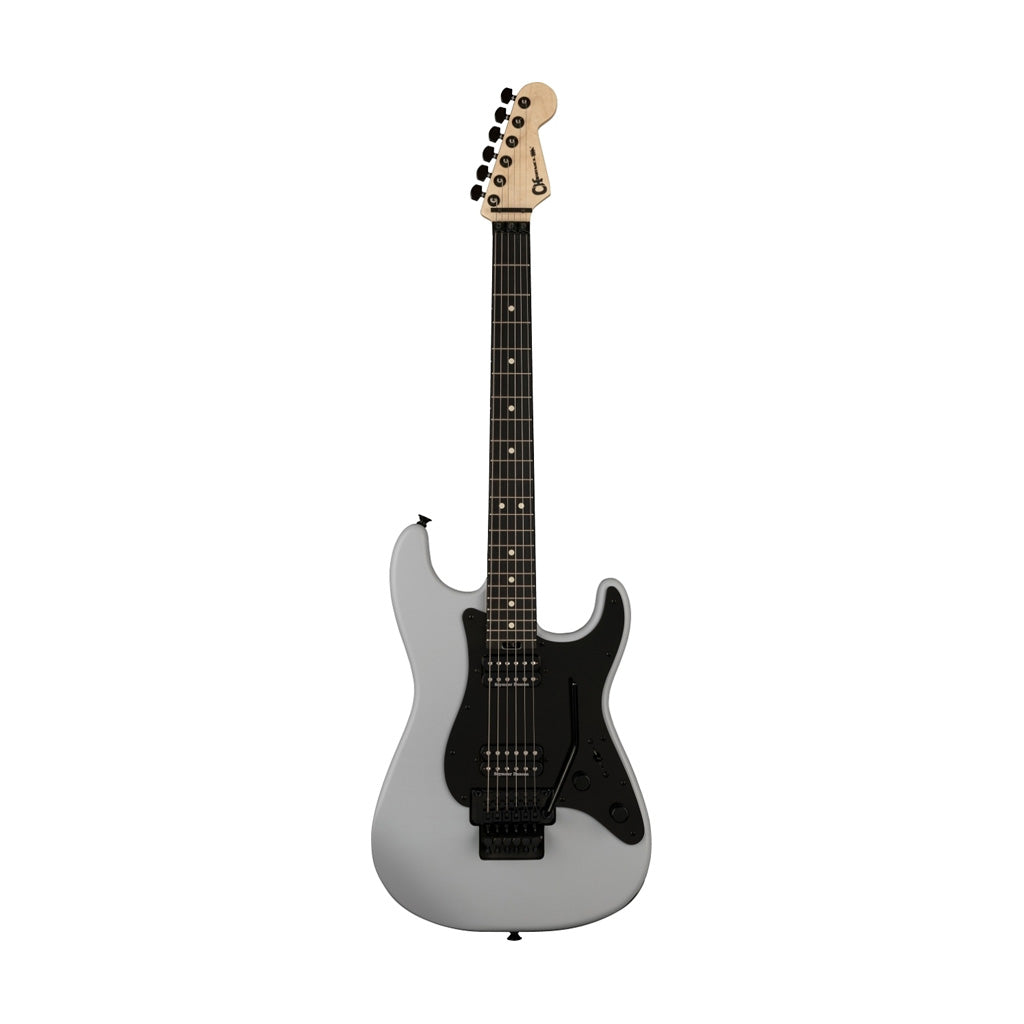 Charvel Pro-Mod So-Cal Style 1 HH FR E Electric Guitar, Ebony FB, Primer Gray