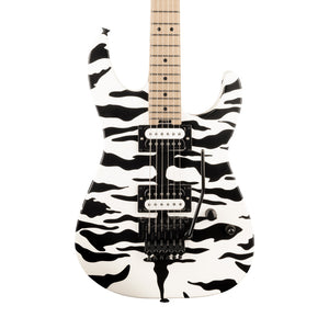 Charvel Satchel Signature Pro-Mod DK Electric Guitar, Satin White Bengal