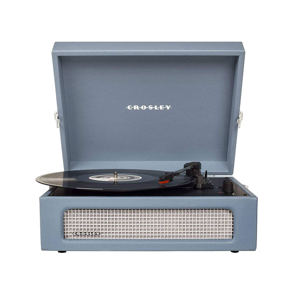 Crosley Voyager Portable Turntable, Washed Blue (DO NOT USE)