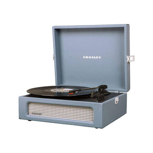 Crosley Voyager Portable Turntable, Washed Blue (DO NOT USE)