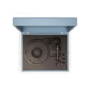 Crosley Voyager Portable Turntable, Washed Blue (DO NOT USE)