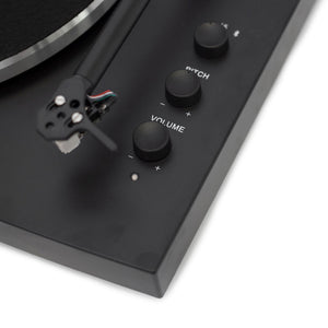 Crosley Modern 2-Speed Bluetooth Turntable System, Black