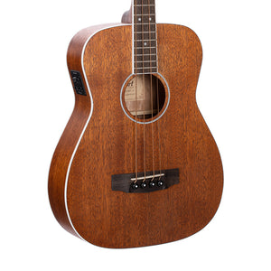 Cort AB590MF-OP Acoustic Bass Guitar w/Bag, Open Pore