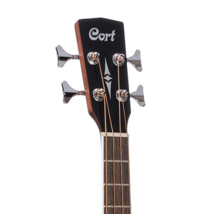 Cort AB590MF-OP Acoustic Bass Guitar w/Bag, Open Pore