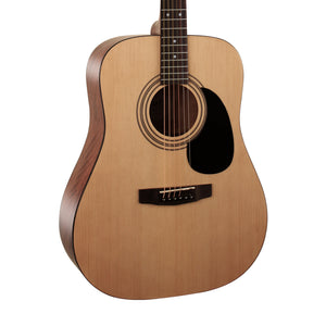 Cort AD810-OP Acoustic Guitar w/Bag, Open Pore