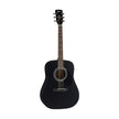 Cort AD810E-BKS Acoustic/Electric Guitar w/Bag, Black Satin