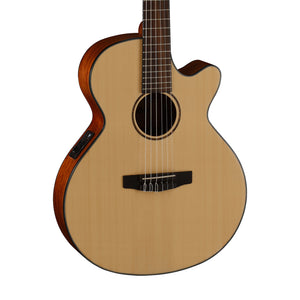 Cort CEC3-NS Acoustic Guitar, Natural Satin