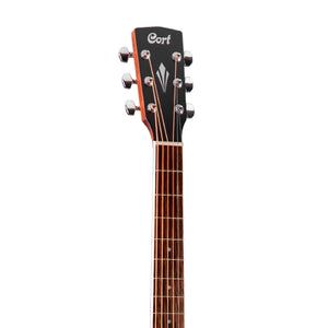 Cort GA-MEDX-M-OP Acoustic Guitar w/Bag, Open Pore