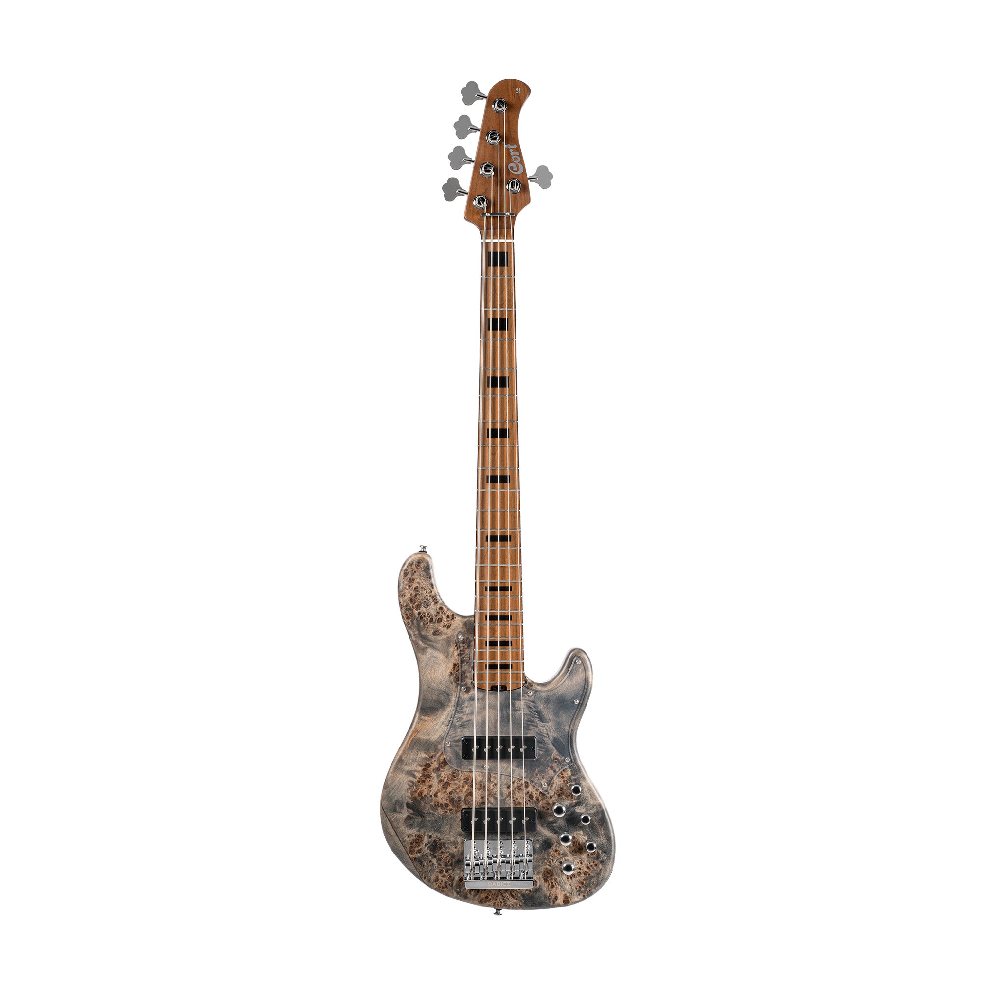 Cort GB-MODERN-5-OPCG Electric Guitar, Open Pore Charcoal Gray