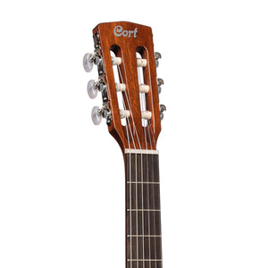 Cort JADE-E-NYLON-BRB Classical Guitar w/Bag, Burgundy Red Burst