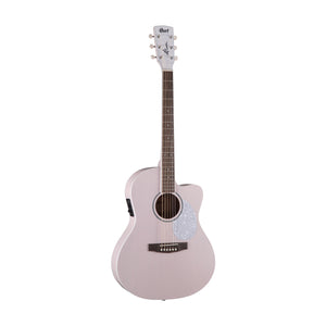 Cort Jade-PPOP Classic Acoustic Guitar w/Bag, Pastel Pink Open Pore