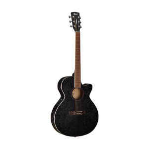 Cort SFX-AB-OPBK Acoustic Guitar w/Bag, Open Pore Black