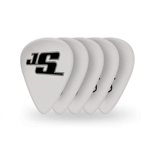 D'Addario Joe Satriani Guitar Picks, White, 10 pack, Light