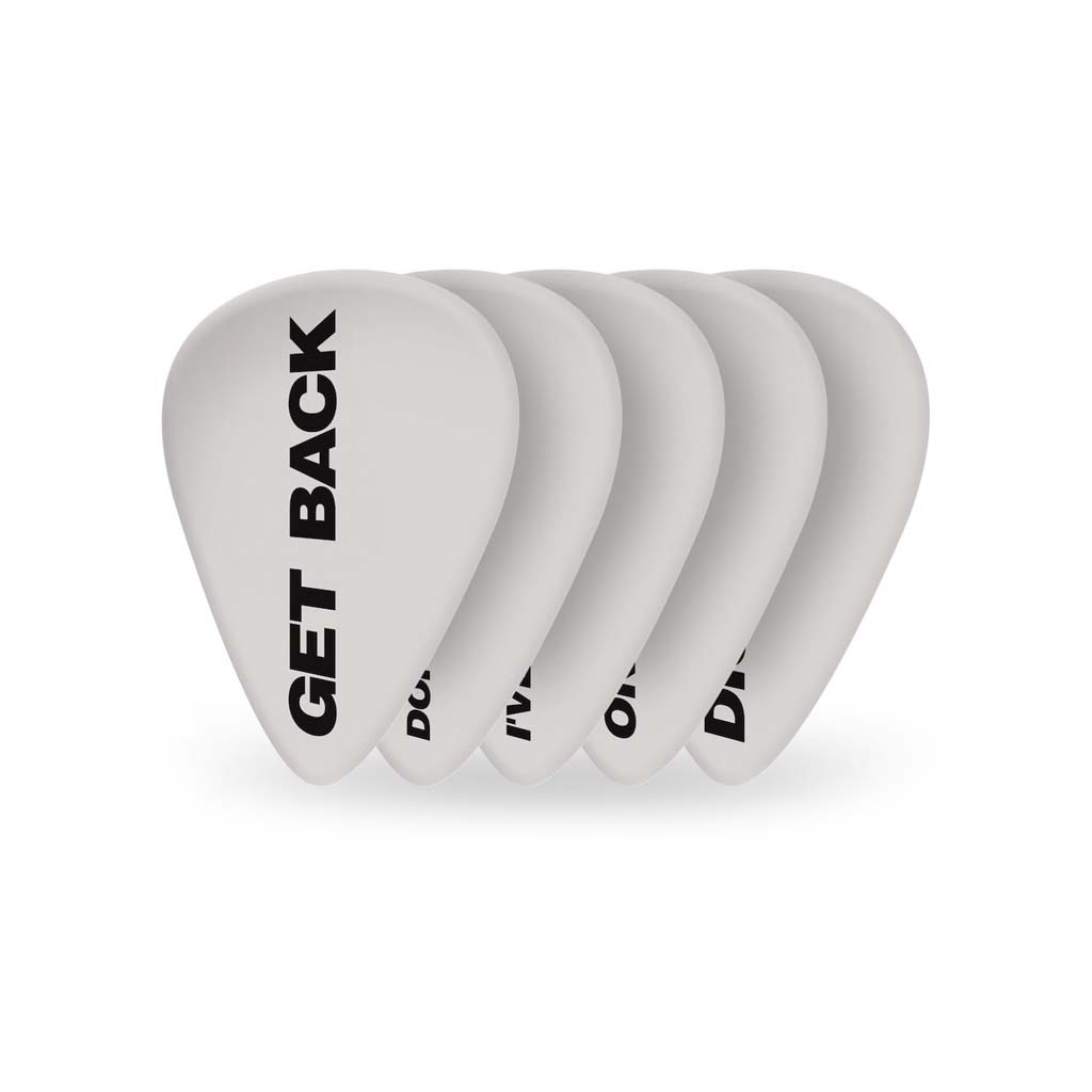 D'Addario Beatles Get Back Guitar Picks, 10-Pack, Heavy
