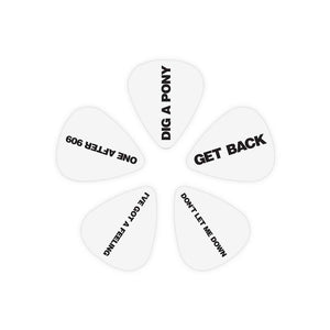 D'Addario Beatles Get Back Guitar Picks, 10-Pack, Heavy