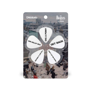 D'Addario Beatles Get Back Guitar Picks, 10-Pack, Heavy