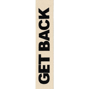 D'Addario 50mm Beatles Guitar Strap, Get Back Cotton