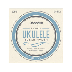D'Addario Pro-Arte Custom Extruded Clear Nylon Low G Tenor Ukulele Strings