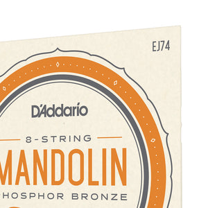 D'Addario EJ74 Phosphor Bronze Mandolin Strings, 011-040