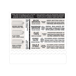D'Addario EZ910 85/15 Bronze Acoustic Guitar Strings, Light, 11-52