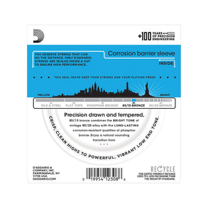 D'Addario EZ910 85/15 Bronze Acoustic Guitar Strings, Light, 11-52