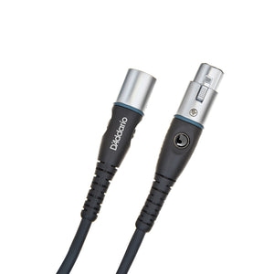D'Addario PW-M-25 Custom Series XLR Microphone Cable, 25ft