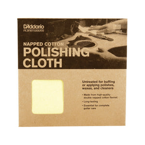 D'Addario PWPC2 Untreated Polish Cloth