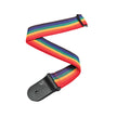 D'Addario PWS111 Polypropylene Guitar Strap, Rainbow
