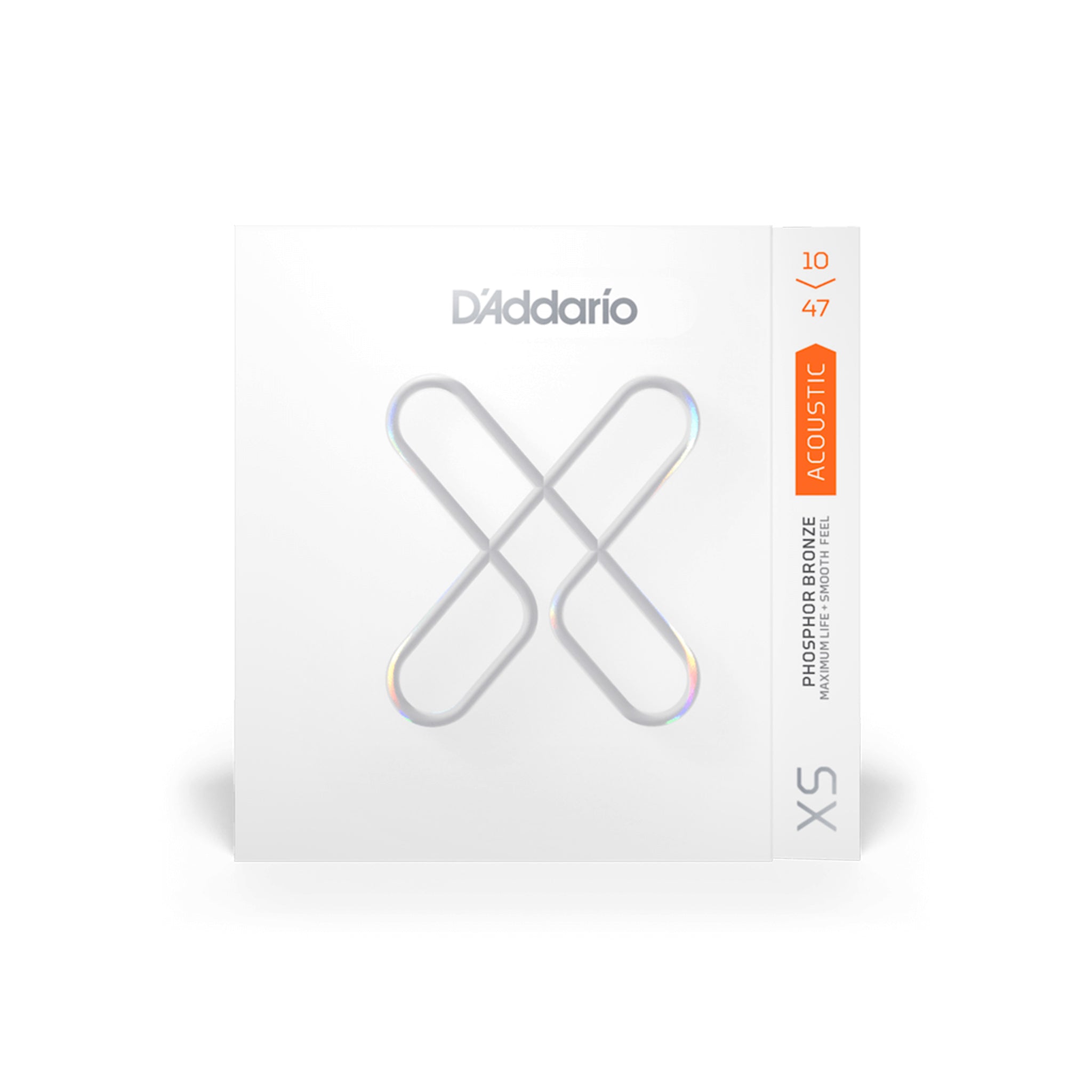 D'Addario XSAPB1047 Phosphor Bronze Acoustic Guitar Strings, Extra Light, 10-47