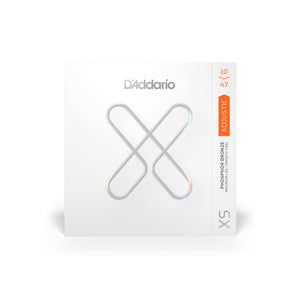 D'Addario XSAPB1047 Phosphor Bronze Acoustic Guitar Strings, Extra Light, 10-47