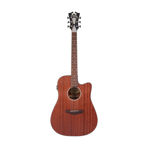 D'Angelico Premier Bowery LS Dreadnought Acoustic Guitar, Mahogany Satin