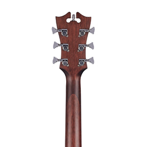 D'Angelico Premier Bowery LS Dreadnought Acoustic Guitar, Mahogany Satin