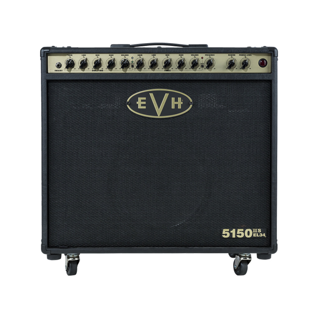 EVH 5150III 50W EL34 1x12 Combo Tube Guitar Amplifier, Black, 230V EUR