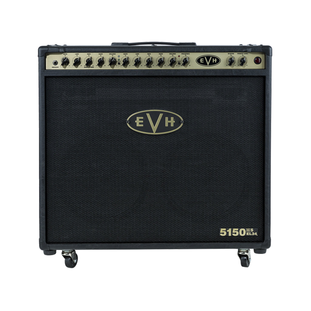EVH 5150III 50W EL34 2x12 Combo Tube Guitar Amplifier, Black, 230V EUR