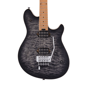 EVH Wolfgang Special QM Electric Guitar, Baked Maple FB, Charcoal Burst