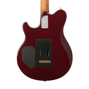Ernie Ball Music Man Axis Super Sport Electric Guitar, Roasted Amber Flame