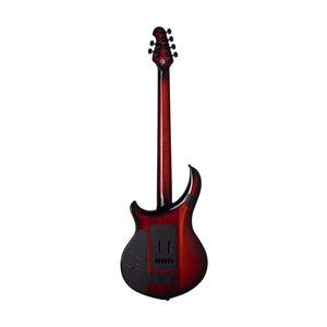 Ernie Ball Music Man John Petrucci Majesty Electric Guitar, Ebony FB, Ember Glow (611-J6-50-00)