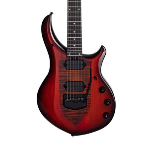 Ernie Ball Music Man John Petrucci Majesty Electric Guitar, Ebony FB, Ember Glow (611-J6-50-00)