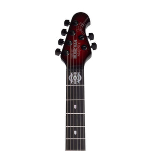 Ernie Ball Music Man John Petrucci Majesty Electric Guitar, Ebony FB, Ember Glow (611-J6-50-00)