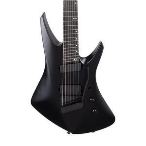 Ernie Ball Music Man Kaizen 7 Solidbody Electric Guitar, Apollo Black