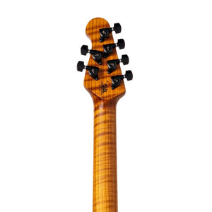 Ernie Ball Music Man Sabre HH Electric Guitar, RW FB, Bougie Burst