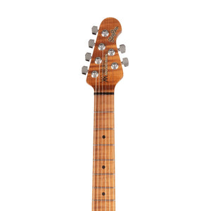 Ernie Ball Music Man StingRay HH Electric Guitar, Maple FB, Burnt Amber