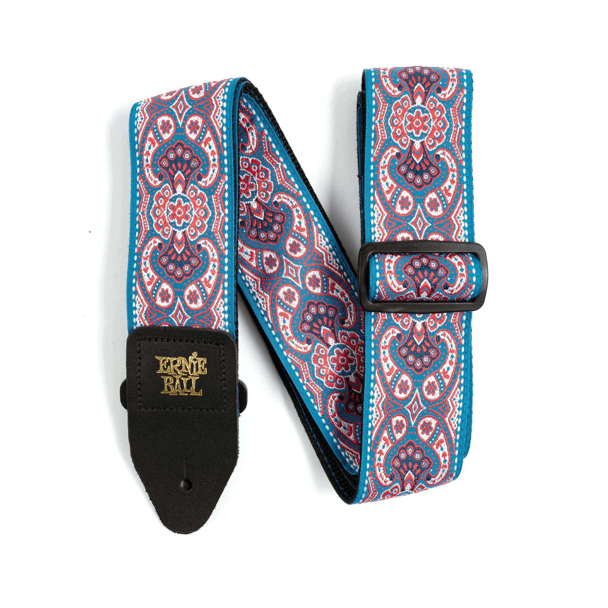 Ernie Ball Jacquard Guitar Strap, Pink Paisley
